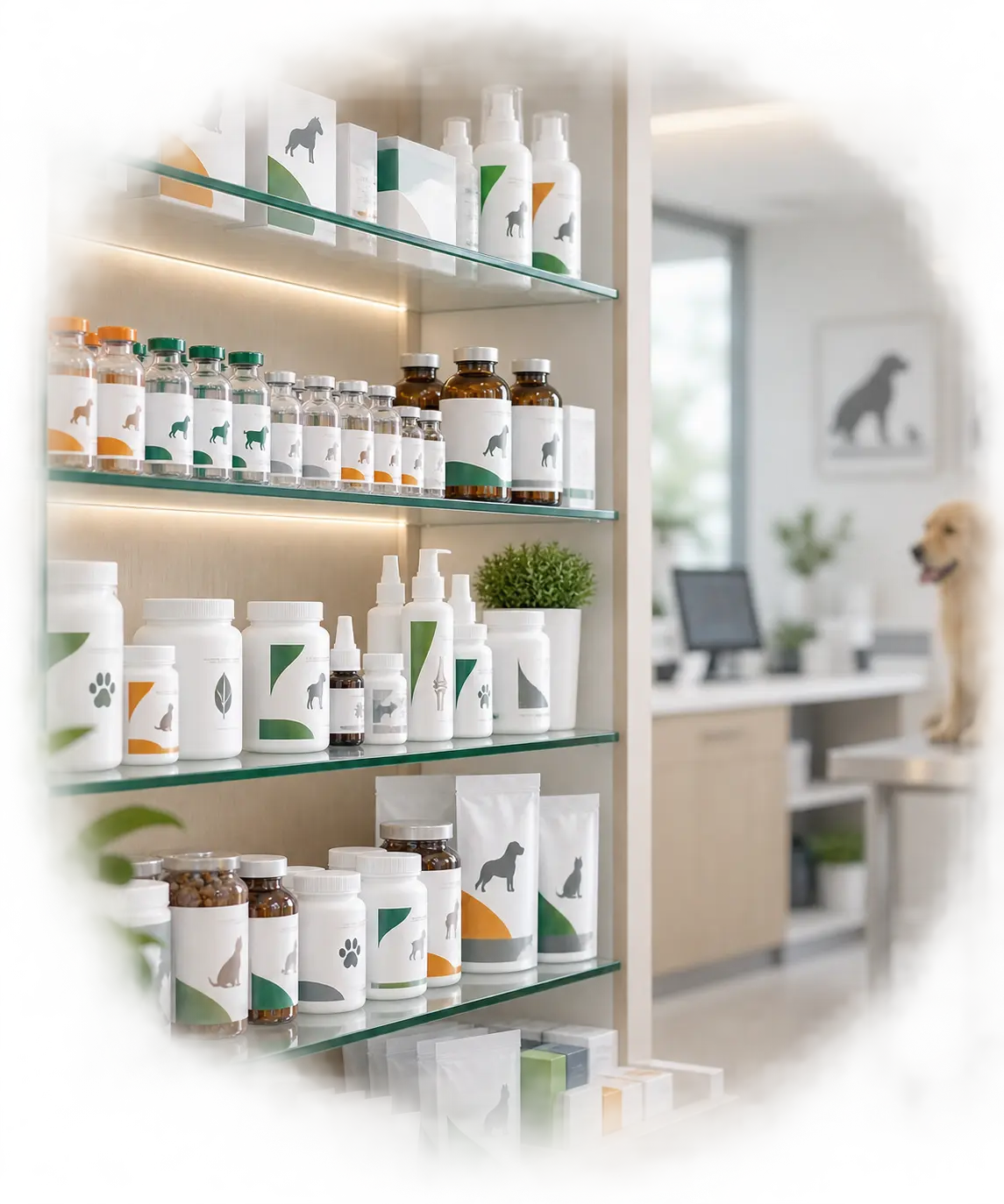 Veterinary pharmacy products